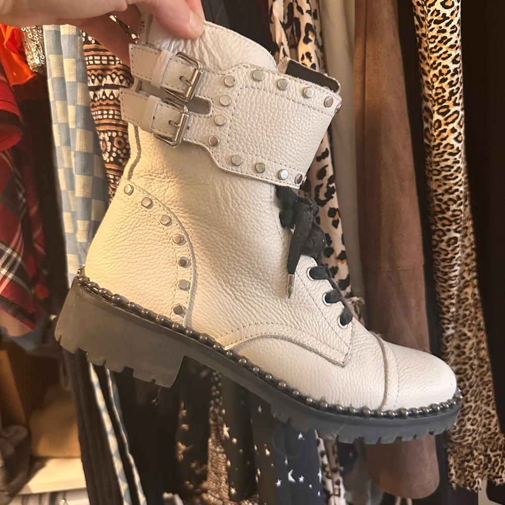 Sam edelman, 8.5, cream/white